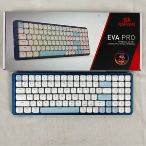 Redragon K684 Tri-Mode RGB Backlit Wired Mechanical Gaming Keyboard NEW OPEN BOX